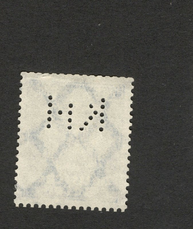 GERMANY -USED STAMP-PERFIN, PERFINS-1924..