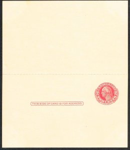 United States Reply Card Scott UY13