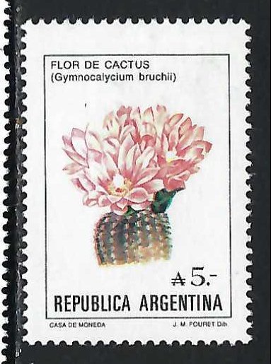 ARGENTINA 1526 MOG FLOWER Z2134