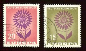 Germany 897-8  Europa Cept 1964 used