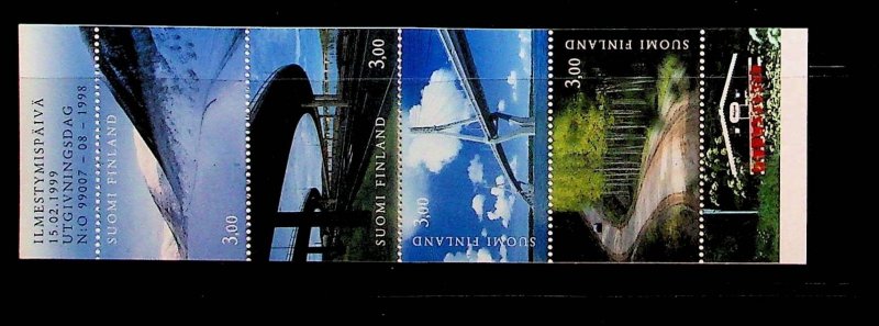 FINLAND Sc 1104-7 NH BOOKLET OF 1999 - NATURE - (FMJ25)