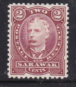 Album Treasures Sarawak Scott # 28  2c  Charles Brooke  Mint Hinged