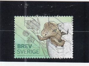 Sweden  Scott#  2768b  Used  (2016 Swedish Museum of Natural History)