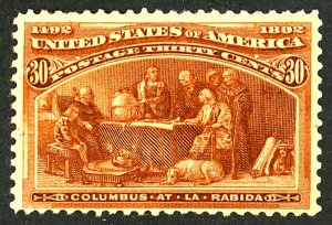 U.S. #239 MINT OG HR