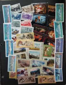 USSR Russia Stamp Lot Used CTO Soviet Union T6126