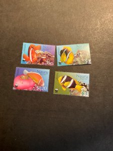 Stamps Nauru Scott #514-7 never hinged