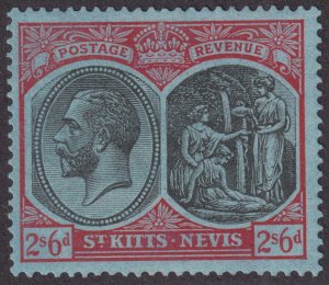 ST KITTS-NEVIS 50  MINT HINGED OG * NO FAULTS VERY FINE! - STC