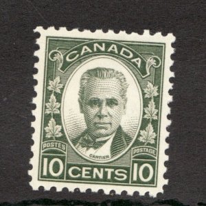 #190  Canada George I  - 1931 - 10 Cent stamp MH  -  VF - superfleas