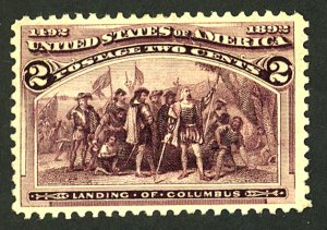 U.S. #231 MINT OG HR