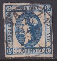 Italy (1863) Sc 23 used