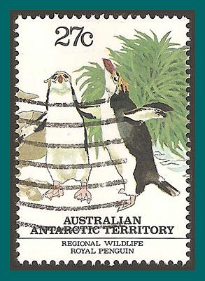 AAT 1983 Royal Penguins, used L55d,SG58