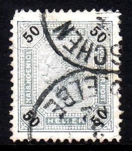 Austria 81 - used - clipped perf @ UL - CV $4.25