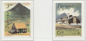 FAROE ISLANDS EUROPE CEPT 1990 MNH** A28P29F28683-