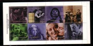 Finland Sc 1003a 1996 Movies stamp booklet mint NH