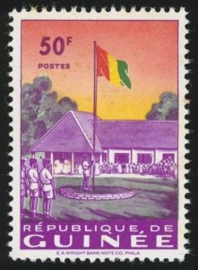GUINEA Sc 188 VF/MNH - 1959 50f - Independence, First Anniv. - See Description