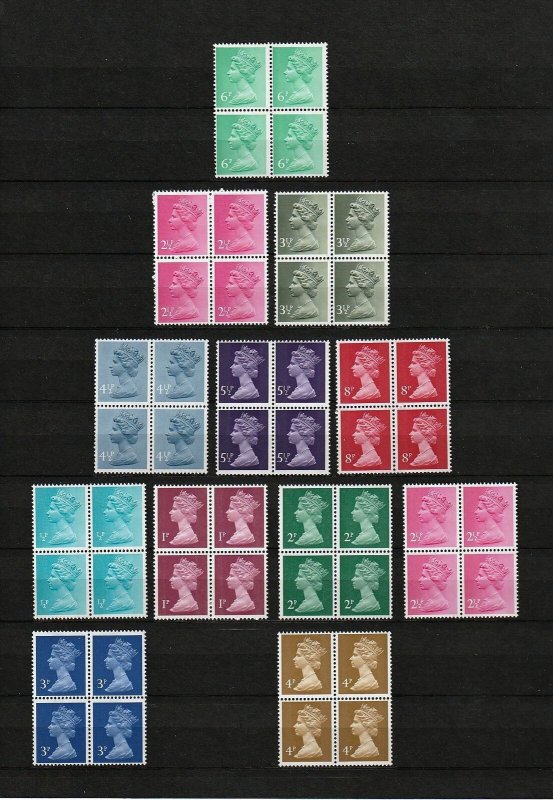 GREAT BRITAIN QE 1970s MNH Used Collection (Aprx 300 Items) Goy 2154