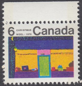 Canada - #526p Christmas, W2B Tagged - MNH