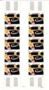 Monaco 1349-50 sheets mnh