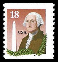 PCBstamps   US #2149 18c Washington, coil, MNH, (18)