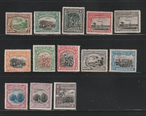 Mozambique Company 108, 111-114, 116-122, 125 MH Various