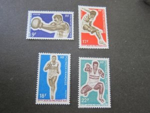 French Polynesia 1969 Sc 247-50 set MH