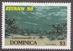 Dominica 1079  Coral Reef 1988