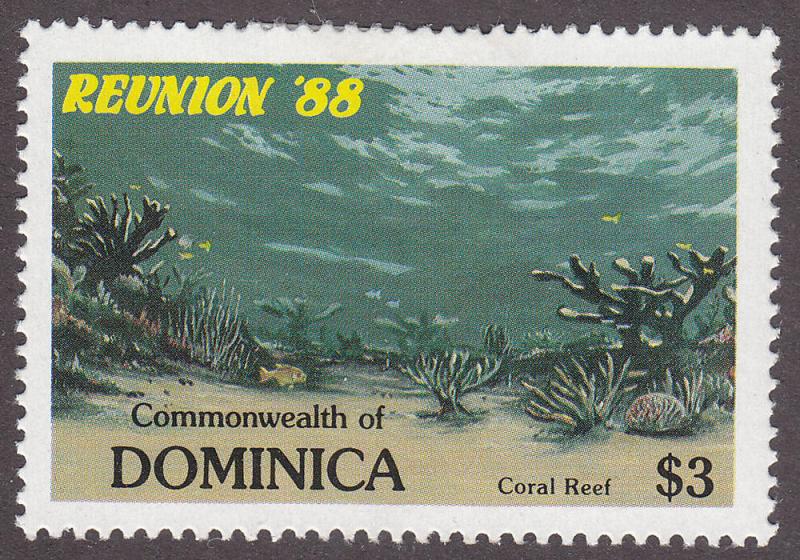 Dominica 1079  Coral Reef 1988