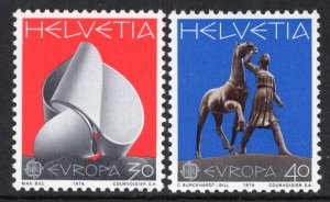 Switzerland 594-595 Europa MNH VF