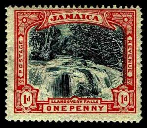 1901 Jamaica #32 Llandovery Falls Wmk 1 - OGHR - F/VF - CV$12.00 (ESP#3503) 