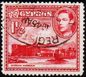 Cyprus. 1938 1 1/2pi S.G.155 Fine Used