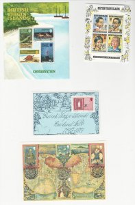 Virgin Islands, Postage Stamp, #349a, 359a, 363 Mint NH, 394a Used, Sheets