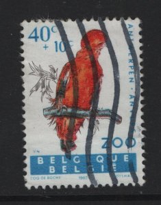 Belgium    #B712  used   1960 birds 40c