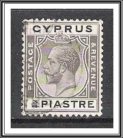 Cyprus #93 KG V Used