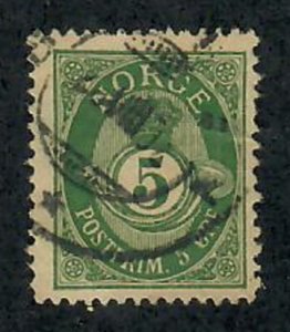 Norway #50 used single