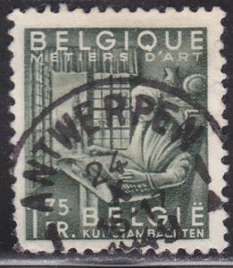 Belgium 378 Industrial Arts 1948