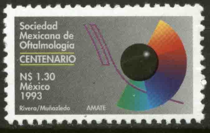 MEXICO 1811 Centenary of the Society of Ophtalmologists MINT, NH. NF.