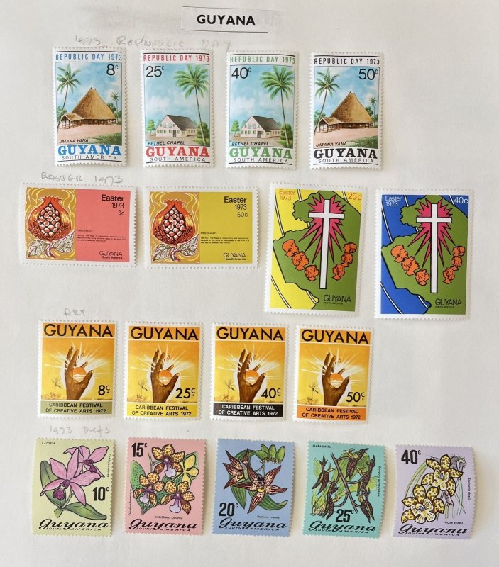 Guernsey Guyana Isle of Man Jersey Jamaica Kenya Mauritius 1970s MH(250+) MK5690
