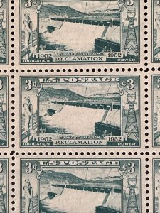 1952 sheet - Grand Coulee Dam Sc# 1009 