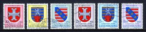 Luxembourg - Scott #B204-B209 - Used - SCV $15