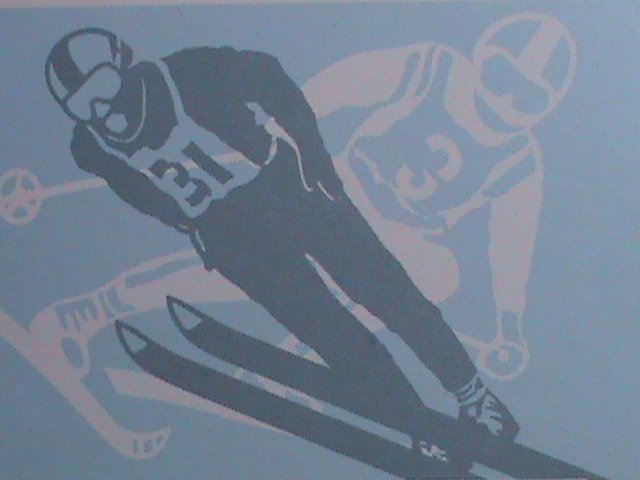 UPPER VOLTER-1975-WINTER OLYMPIC GAMES- INSBURUCK'76 CTO S/S VERY FINE