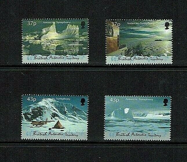 British Antarctic Territory: 2000 Antarctic Symphony, Maxwell Davis, MNH set