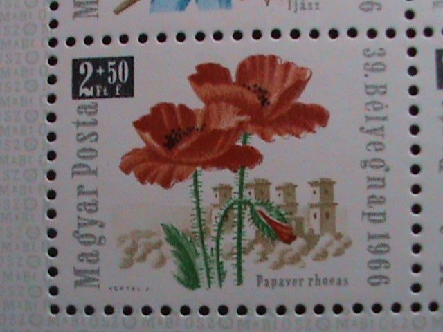 ​HUNGARY-1966 STAMP DAY MNH S/S-VERY FINE WE SHIP TO WORLD WIDE-WE COMBINED