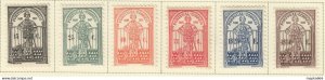 Sp380 1931 Portugal Dom Nuno Alvares Pereira Michel #559-564 450 Euro Full Se...