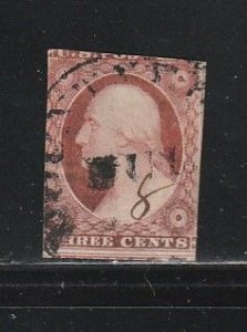 United States 10 Trimmed Close U George Washington SCV $190.00