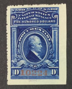 MOMEN: US STAMPS #R249a REVENUE USED LOT #46924