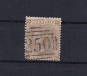 GB QV 1862 9d Bistre SG87 VFU BP15593