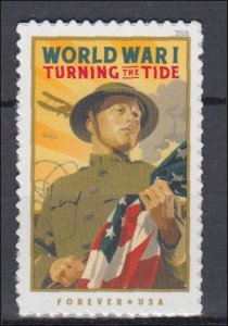 (J) ​USA #5300 WWI Turning the Tide  Single MNH