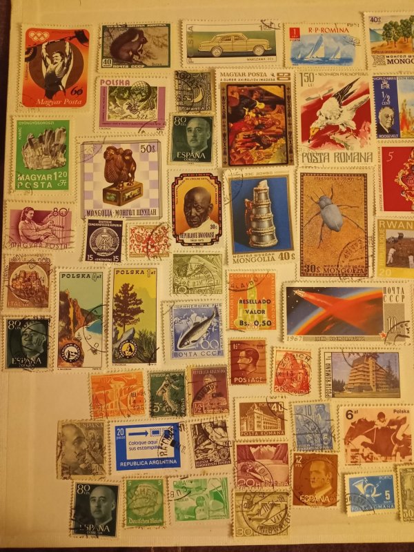 Ww lot mixed stamps 75+ & CTO Included!
