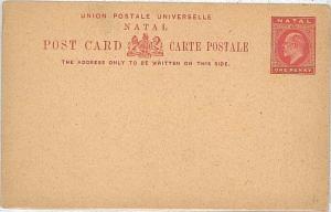 LIONS - POSTAL STATIONERY: NATAL