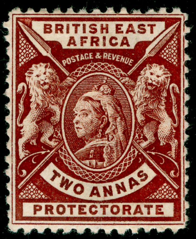 BRITISH EAST AFRICA SG67, 2a chocolate, M MINT. Cat £14.